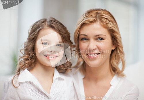 Image of mother and daughter