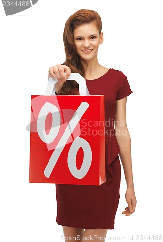 Image of girl with shopping bag