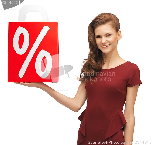 Image of girl with shopping bag