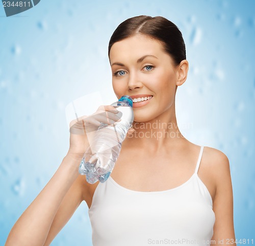 Image of woman with bottle of water