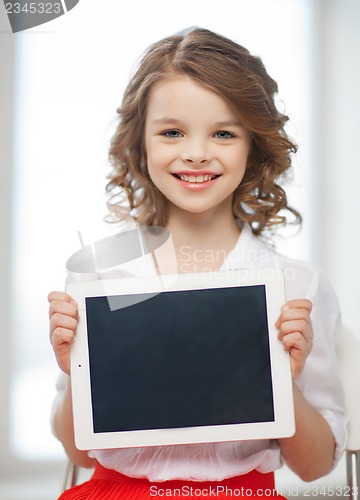 Image of girl with tablet pc