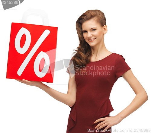 Image of girl with shopping bag