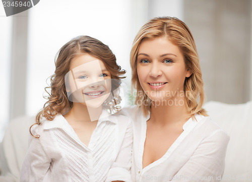 Image of mother and daughter