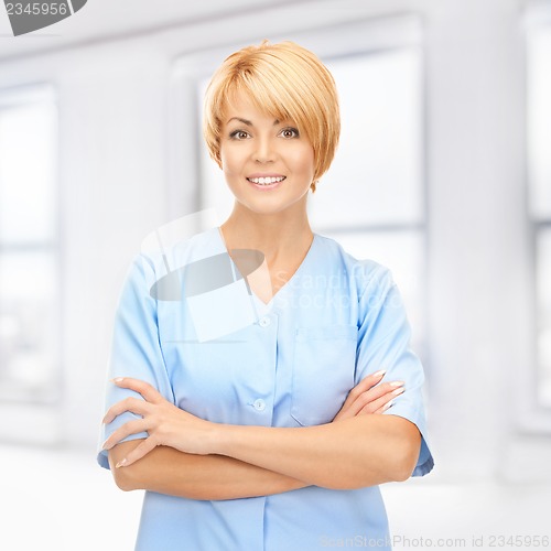 Image of attractive female doctor