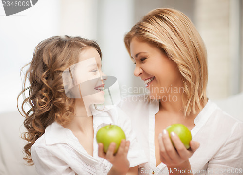 Image of mother and daughter