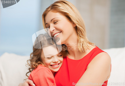 Image of mother and daughter