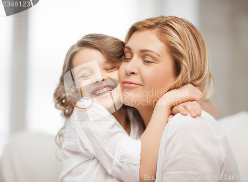 Image of mother and daughter