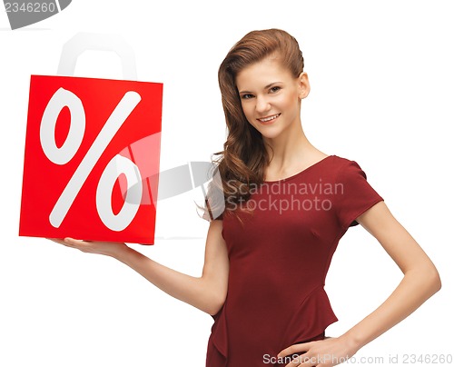 Image of girl with shopping bag