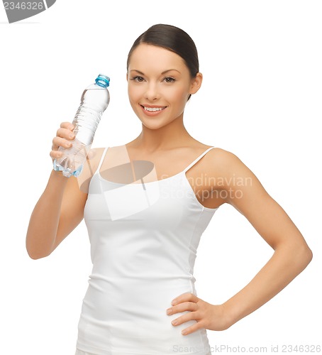 Image of woman with bottle of water