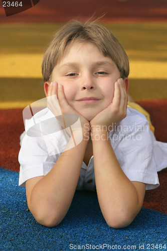 Image of Boy at a playground