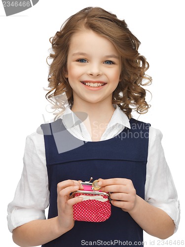 Image of girl with coin purse