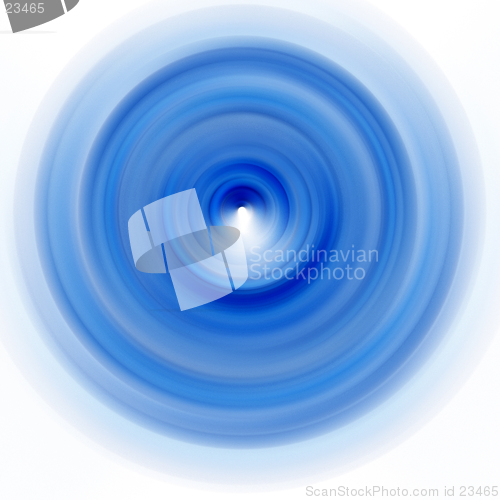 Image of Blue Spinning Plate
