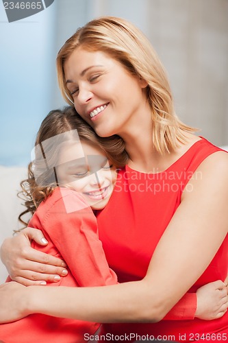 Image of mother and daughter