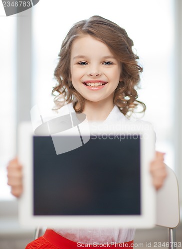 Image of girl with tablet pc