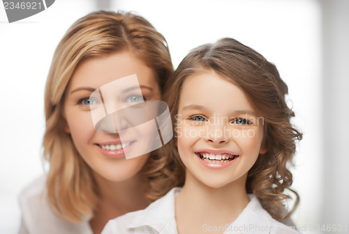 Image of mother and daughter