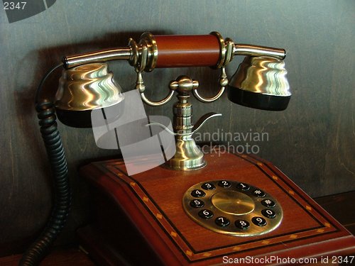 Image of old fashioned phone