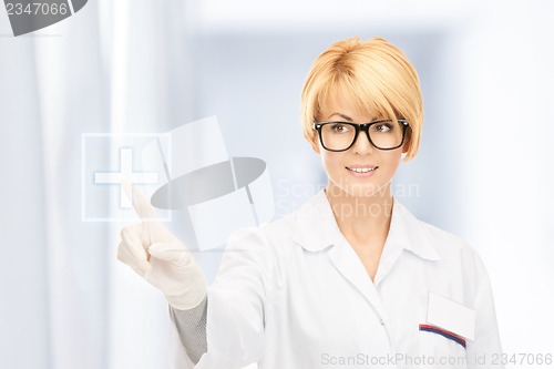 Image of attractive female doctor