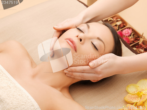 Image of woman in spa salon