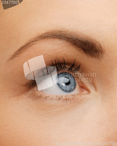 Image of woman's eye