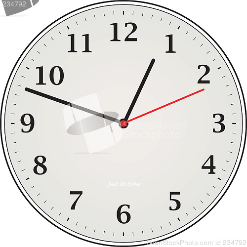 Image of clock grey