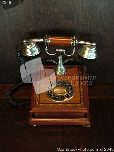 Image of old fashioned phone