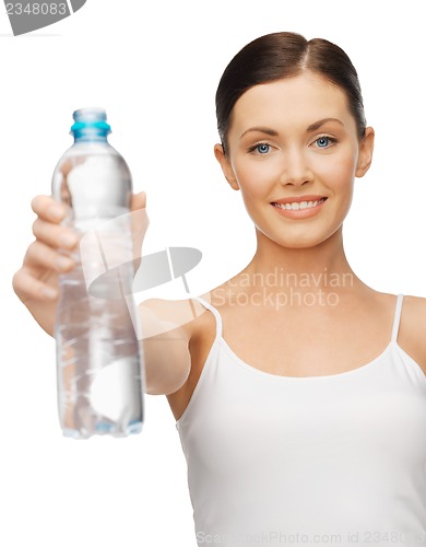 Image of woman with bottle of water