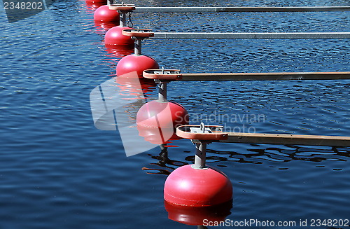 Image of red buoy  