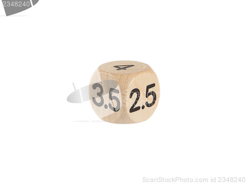 Image of Single weird dice