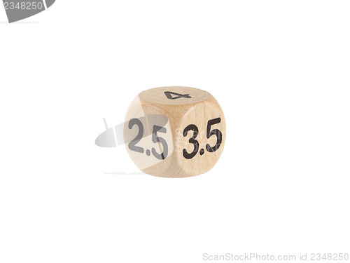 Image of Single weird dice