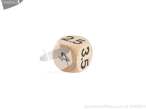 Image of Single weird dice