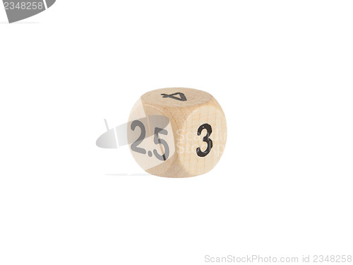 Image of Single weird dice