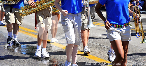 Image of Marching band.