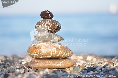 Image of Zen dark stones
