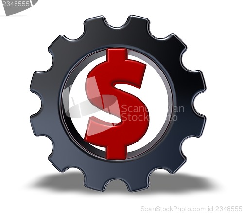 Image of dollar gear