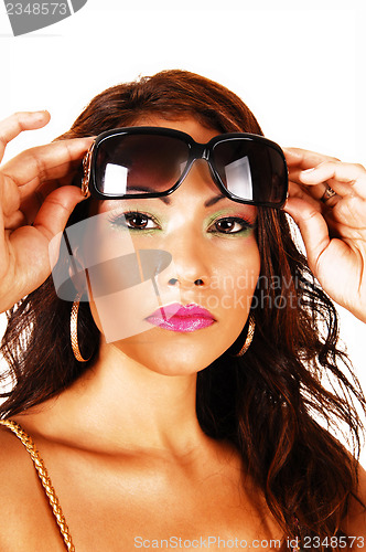 Image of Closeup face shoot.