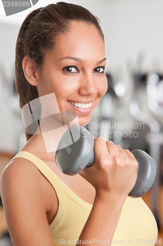 Image of Woman Working Out