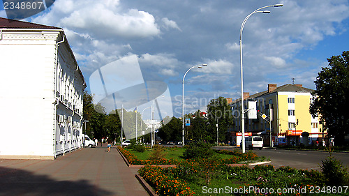 Image of Streets of Prilyki town in Ukraine
