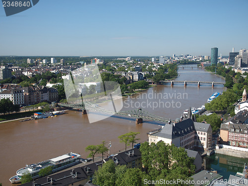 Image of Aerial view of Frankfurt