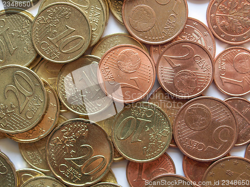 Image of Euro coins