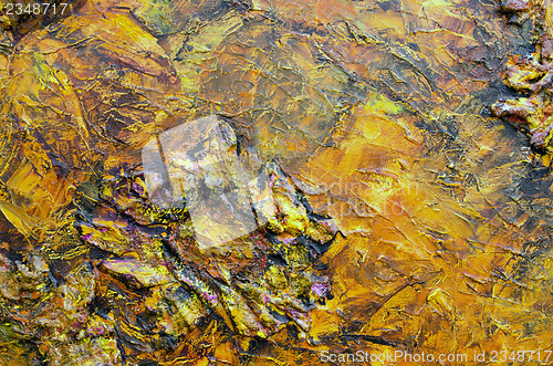 Image of color paint mix acrylic background art hand draw 