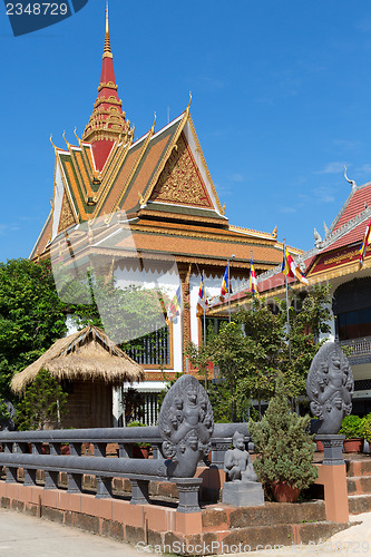 Image of Scene in the Royal palace, Cambodia