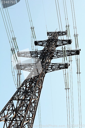 Image of electricity pylon  