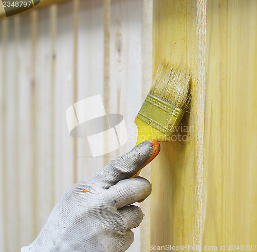 Image of Wooden fence