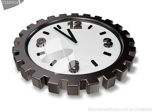 Image of cogwheel watch