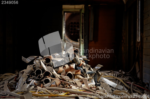 Image of Scrap metal piled up