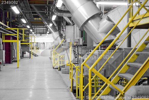 Image of Industrial interior of a generic power plant