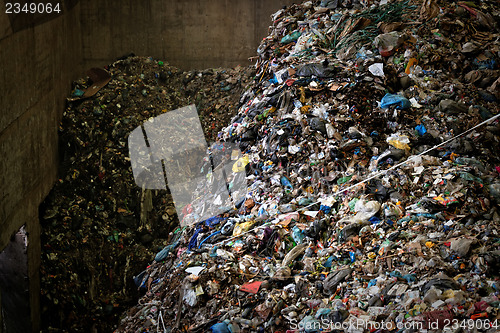 Image of Large heap of garbage