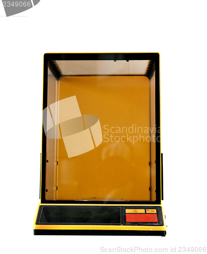 Image of Isolated laboratory scale