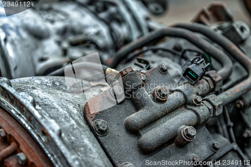 Image of Industrial machines in a factory 