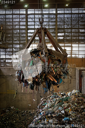 Image of Waste processing plant interior